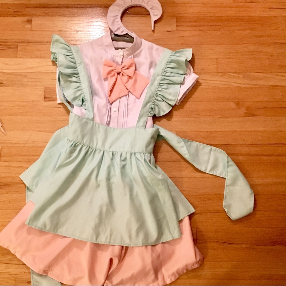 Anime maid costume
